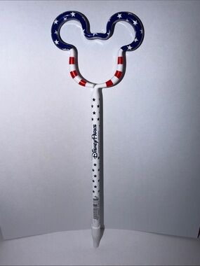 Disney Red, White & Blue Mickey Head Pen